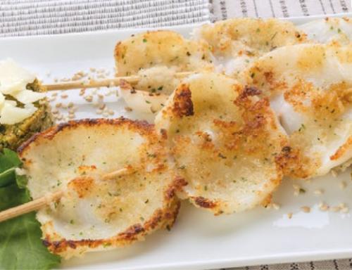 Spiedino di calamari e mazzancolle